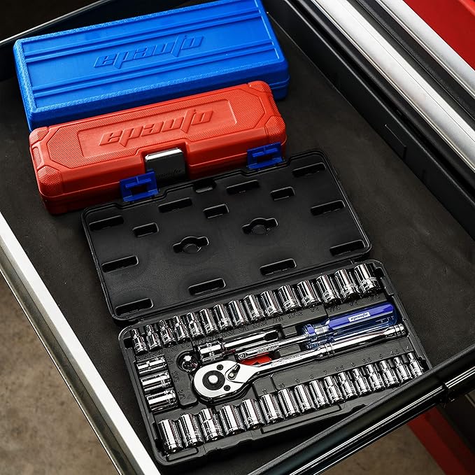 MechPro™ 46-Piece Professional Socket Wrench Set