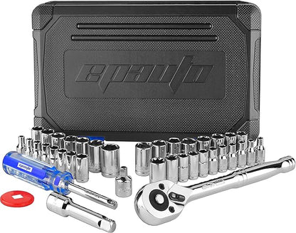 MechPro™ 46-Piece Professional Socket Wrench Set