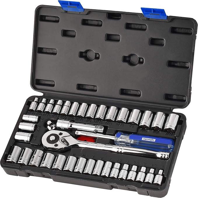 MechPro™ 46-Piece Professional Socket Wrench Set